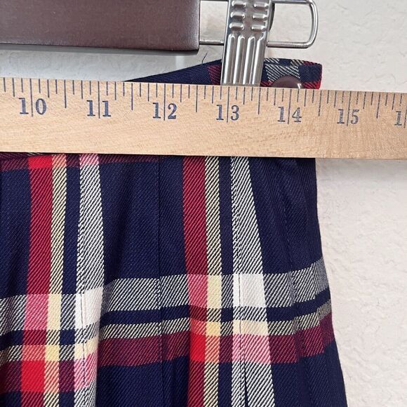 Pendleton Vintage Skirt Plaid Midi Pleated School Academia Size 10 High Waist - Picture 7 of 7